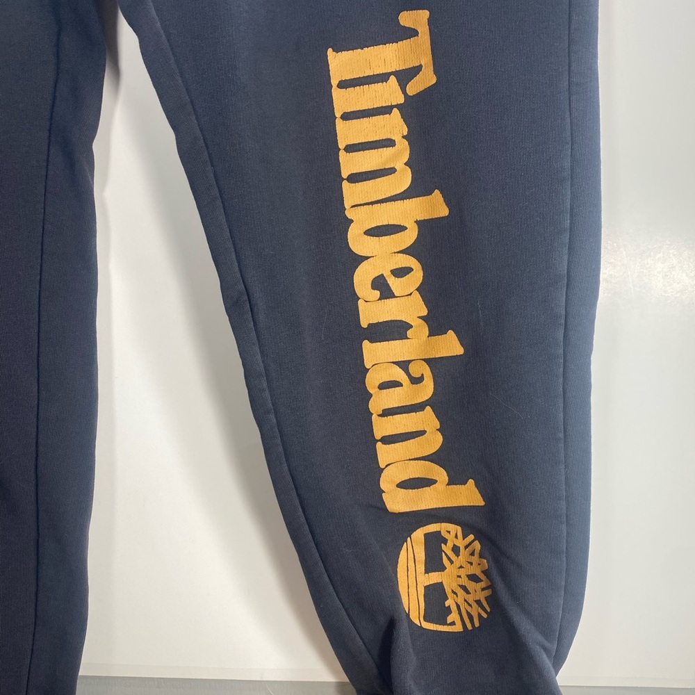 Timberland Black Sweatpants with Gold Logo